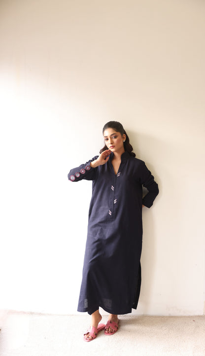 Saiyah Navy Set